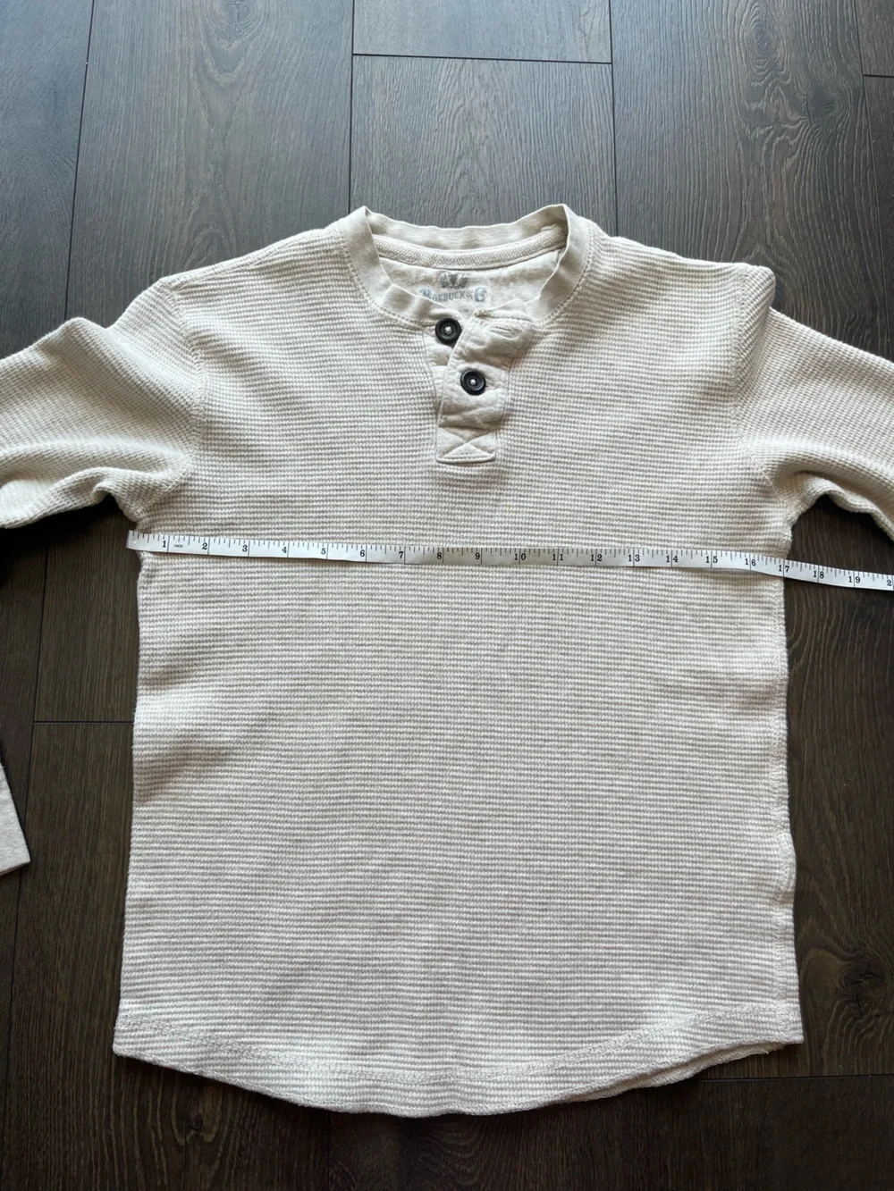 Roebuck & Co. Long Sleeve Thermal Henley Shirt
